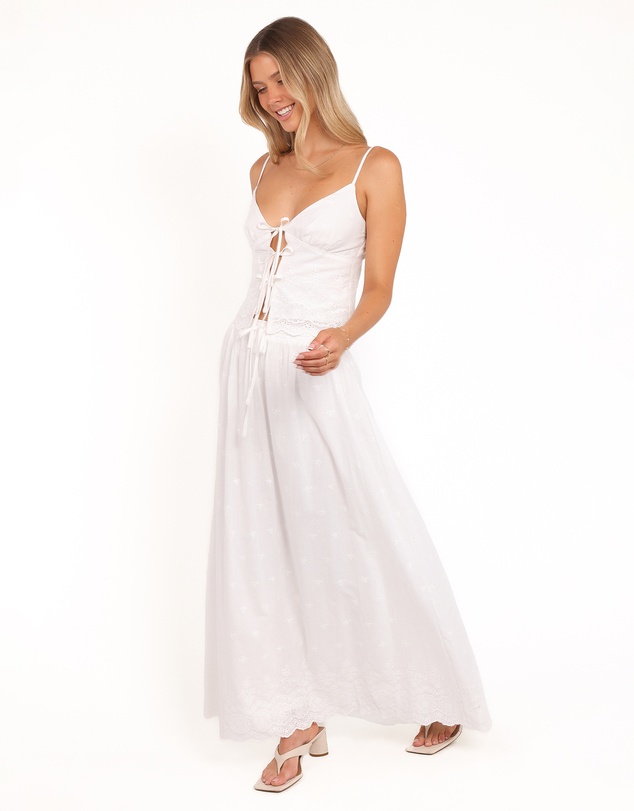 Petal & Pup - Blaire Skirt Set - White