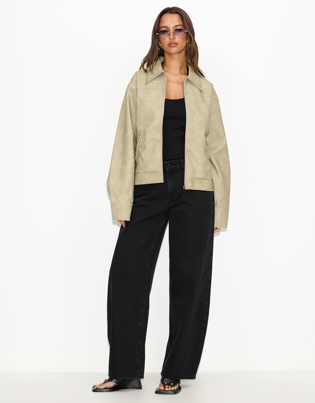 Dazie - Sandbank Studded Jacket