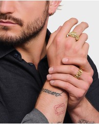 THOMAS SABO - Gold Crocodile Ring