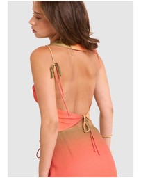 Subtitled - Earth Ombre Backless Top