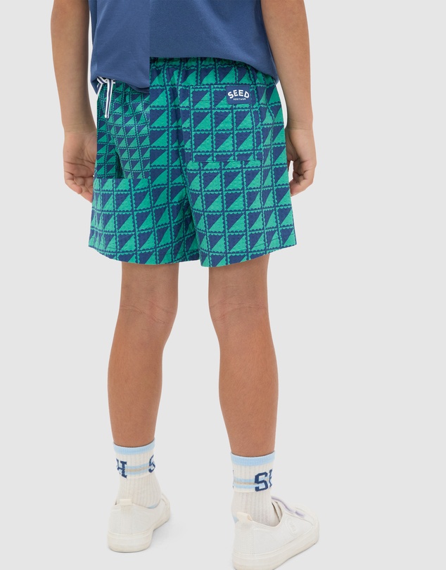 Seed Heritage - Geometric Print Short