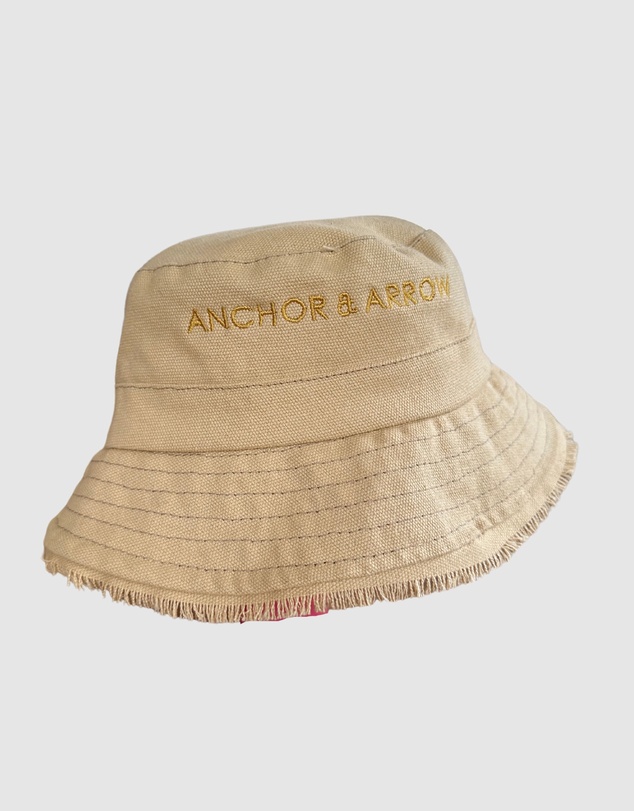 Anchor & Arrow - Canvas Bucket Hat