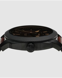 Fossil - Fossil Machine Brown Watch FS5972