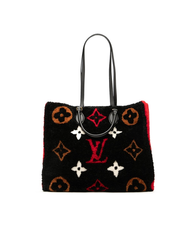 Pre-Loved by Azura Reborn - Pre-Loved Monogram Giant Shearling Teddy Onthego GM