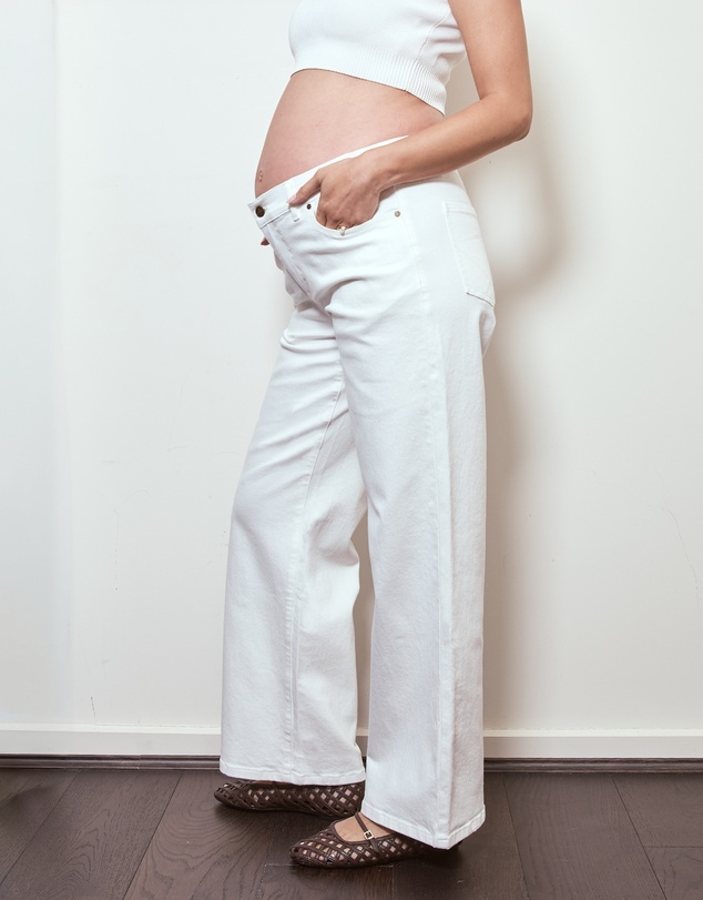 Soon Maternity - Relaxed Wide Leg Jeans