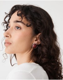 Forcast - Halo Oval Studs