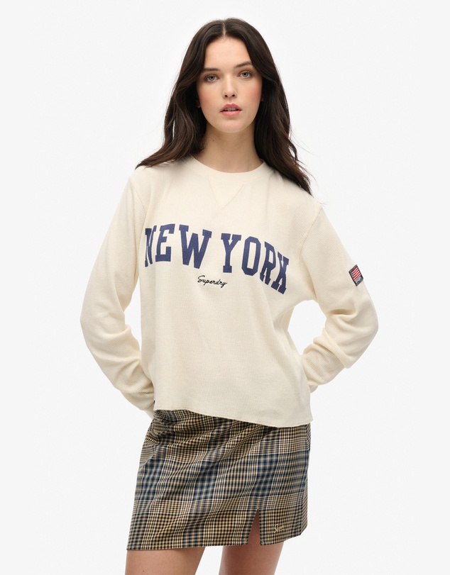 Superdry - Athletic Essential Graphic Long Sleeve Top