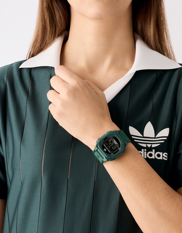 adidas Originals - City Tech Four 42mm Green Resin Watch