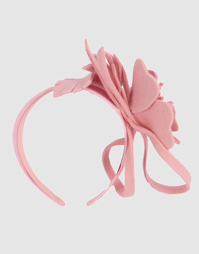 Max Alexander - Felt Pink Flower Fascinator