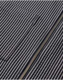 Calibre - Stripe Zip Through Shirt Navy
