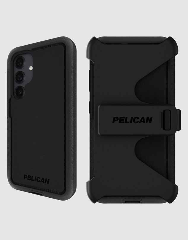 Pelican - Pelican Voyager Case w/ Magnet & Holster for Galaxy S25