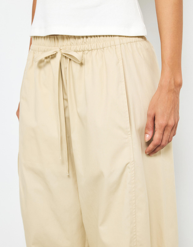 AERE - Organic Cotton Barrel Leg Pants