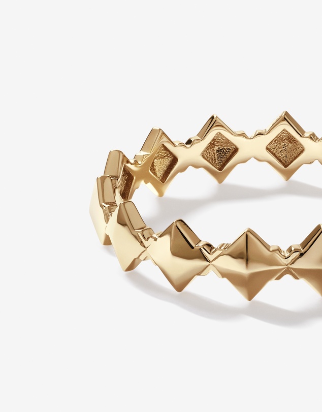 Michael Hill - Signature Connect Point Ring in 10kt Yellow Gold
