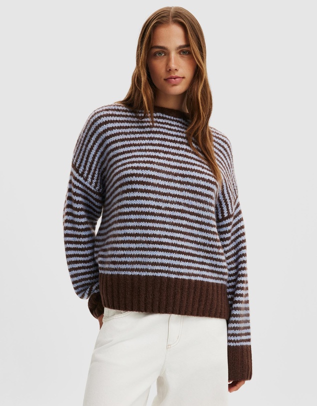 Cotton On - Luxe Crew Neck Sweater