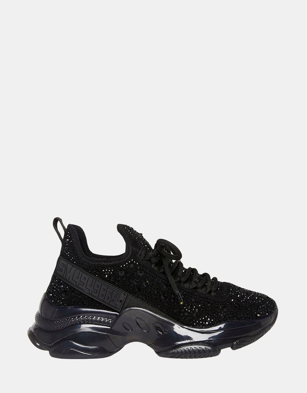 Steve Madden - Maxima-R Black Sneakers
