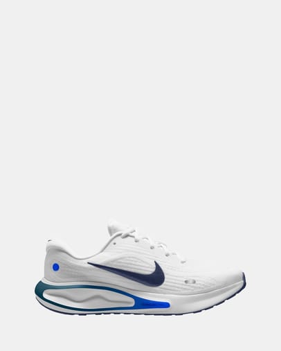 White, Midnight Navy, Grey Mist & Racer Blue