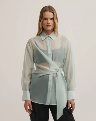 Witchery - Button Tie Up Shirt