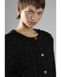 Glamorous - Tinsel Boxy Button Front Cardigan