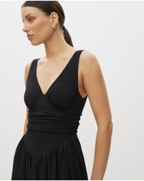 Minima Esenciales - Bhava Bustier Maxi Dress