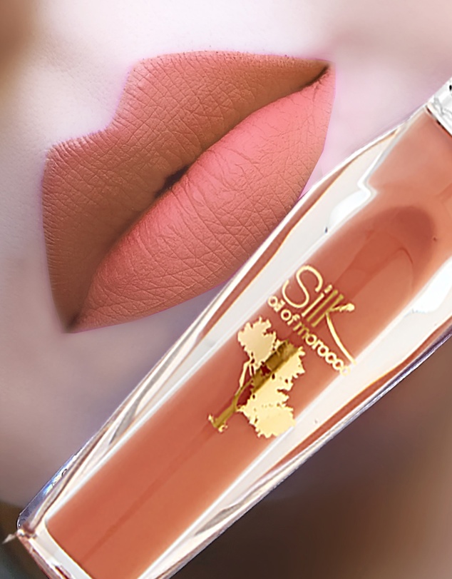 Silk Oil of Morocco - Argan Matte Liquid Lipstick - Salted Caramel