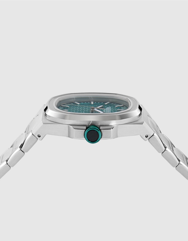 Aston Martin - GPQ Podium Green Dial Stainless Steel Bracelet Watch