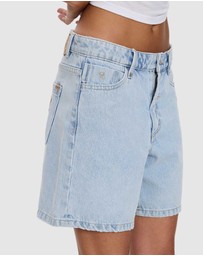 Thrills - Billie Low Rise Baggy Embro Shorts