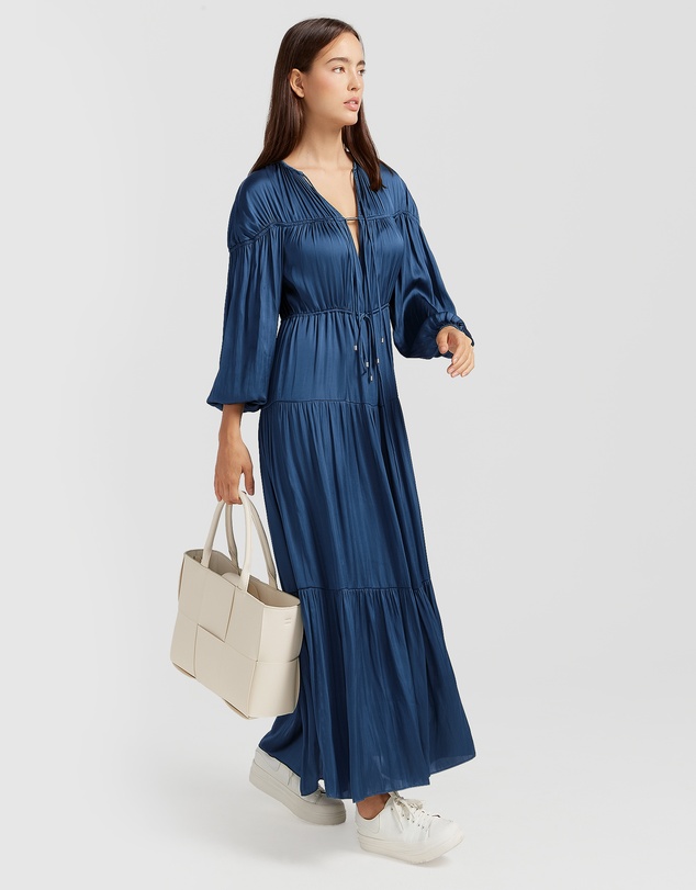 Belle & Bloom - Window Seat Tiered Maxi Dress