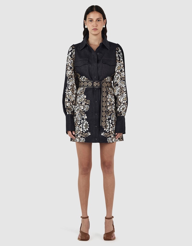 Hansen & Gretel - Constance Linen Mini Dress