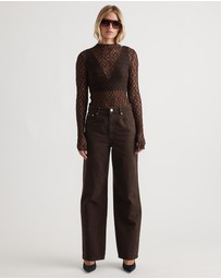 Decjuba - Amber Lace LS Top