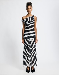 Lover - Thalia Asymmetric Sheer Top