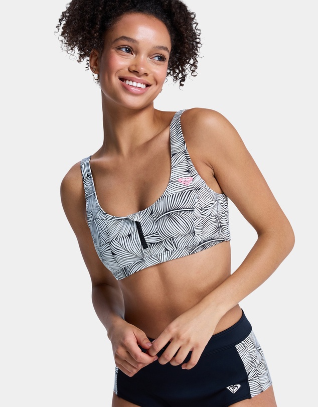 Roxy - Womens Pro Surf Athletic Tri Bikini Top
