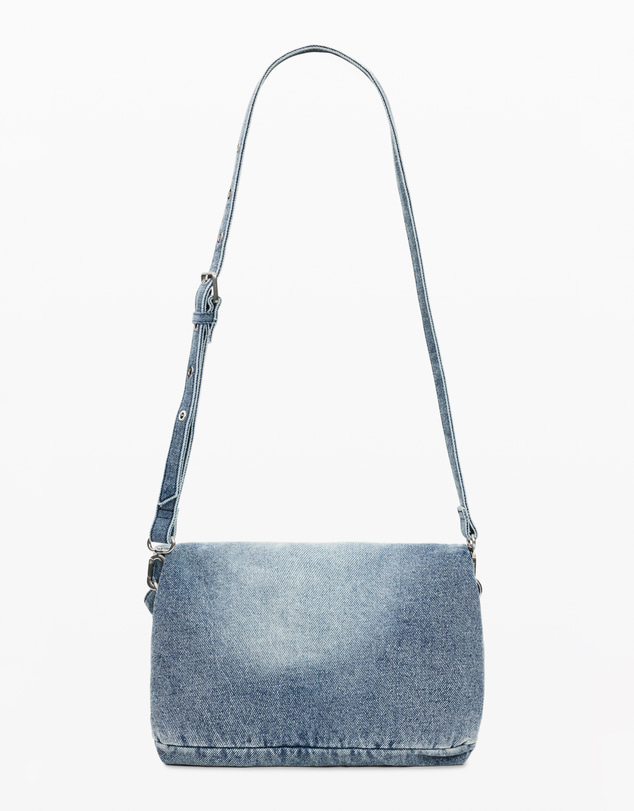 Desigual - Medium denim charms bag