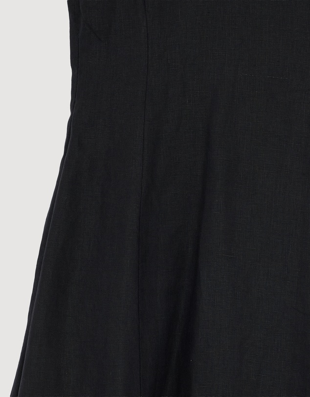 Revibe - Repaired AERE Fern Linen Maxi Dress - AU 10