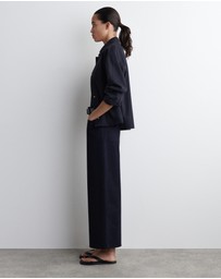 COS - Cotton Cropped Wide-Leg Trousers