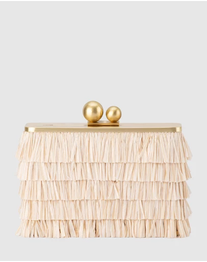 Olga Berg - Carlita Fringe Clutch
