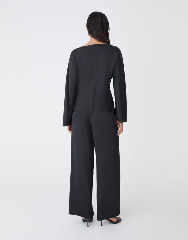 Forcast - Asma Satin Bias Cut Top