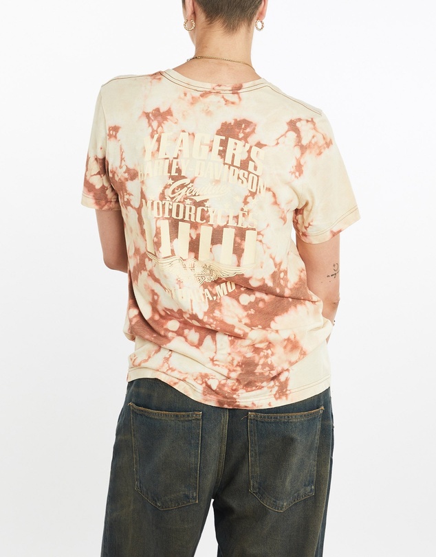 Vintage by The Real Deal - Pre Loved - Vintage Harley Davidson Tie Dye Tee