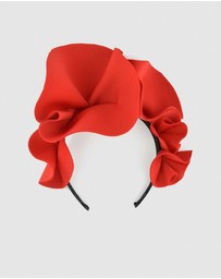 FORD MILLINERY - Poppy Fascinator