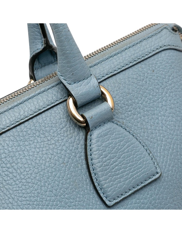 Pre-Loved by Azura Reborn - Pre-Loved Leather Interlocking G Charmy Satchel