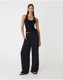 Forcast - Alla Contrast Elastic Pants