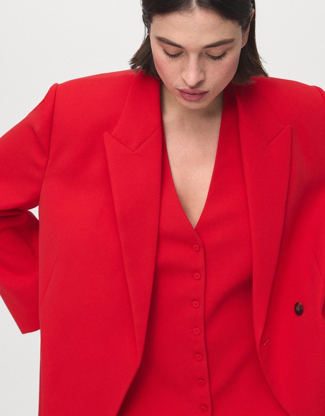 M.N.G - Suit Jacket With Scarf