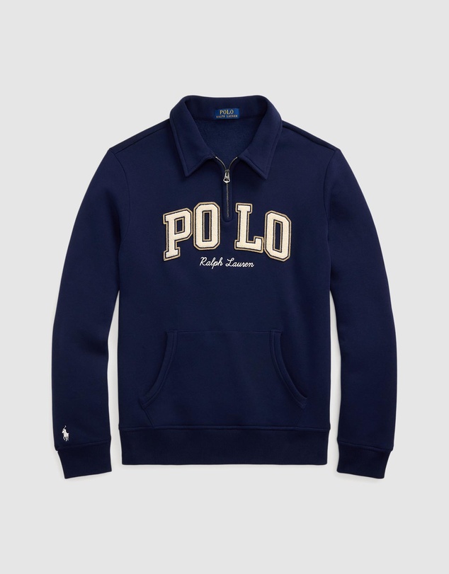 Polo Ralph Lauren - Logo Fleece Collared Sweatshirt