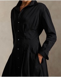 Polo Ralph Lauren - Pleated Cotton Shirtdress