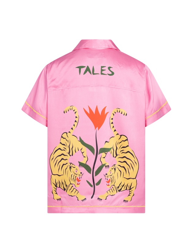 THE TALES - Crouching Tiger Silk Shirt