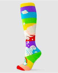 Crazy Skates - Crazy Socks Rainbow Dream Knee-High Socks