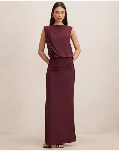 Forever New - Leni Draped Backless Dress