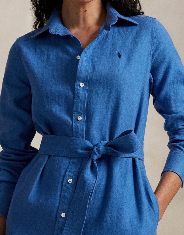 Polo Ralph Lauren - Belted Linen Shirtdress