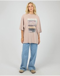 All About Eve - Fields Oversized Tee Fawn
