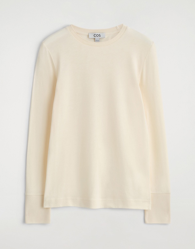 COS - Cotton-Jersey Long-Sleeve Top