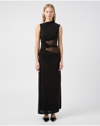 Third Form - Interweave Drape Maxi Dress